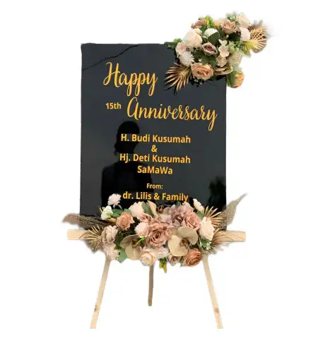 Papan Bunga Akrilik Gampang